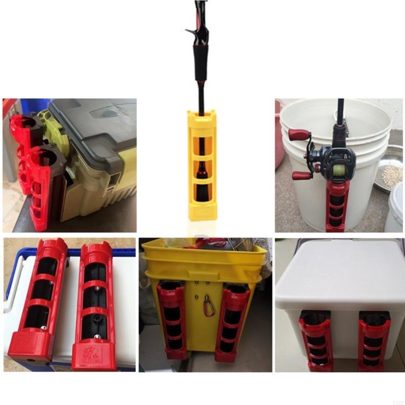 Reel Handle - Angelruten-Aufbewahrungsbox mit einfach zu montierender Rutenhalterbox,