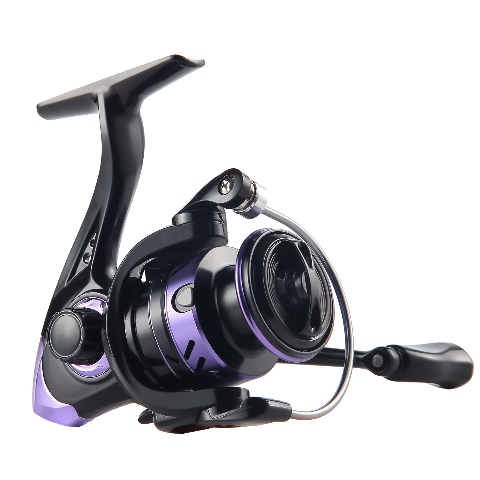 Ice Fishing Reel - HAUT TON PurpleWind 500/800/1000/2000/3000/4000/5000/6000/7000 Spinn-Angelrolle, 5,2:1